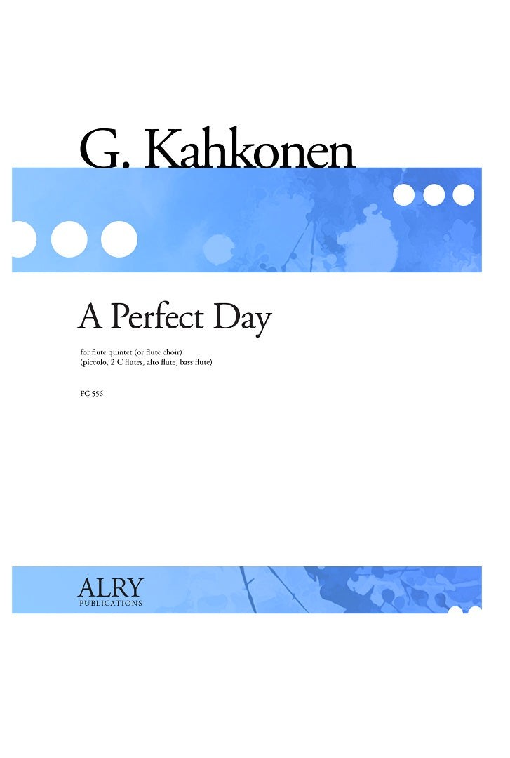 Kahkonen, G :: A Perfect Day