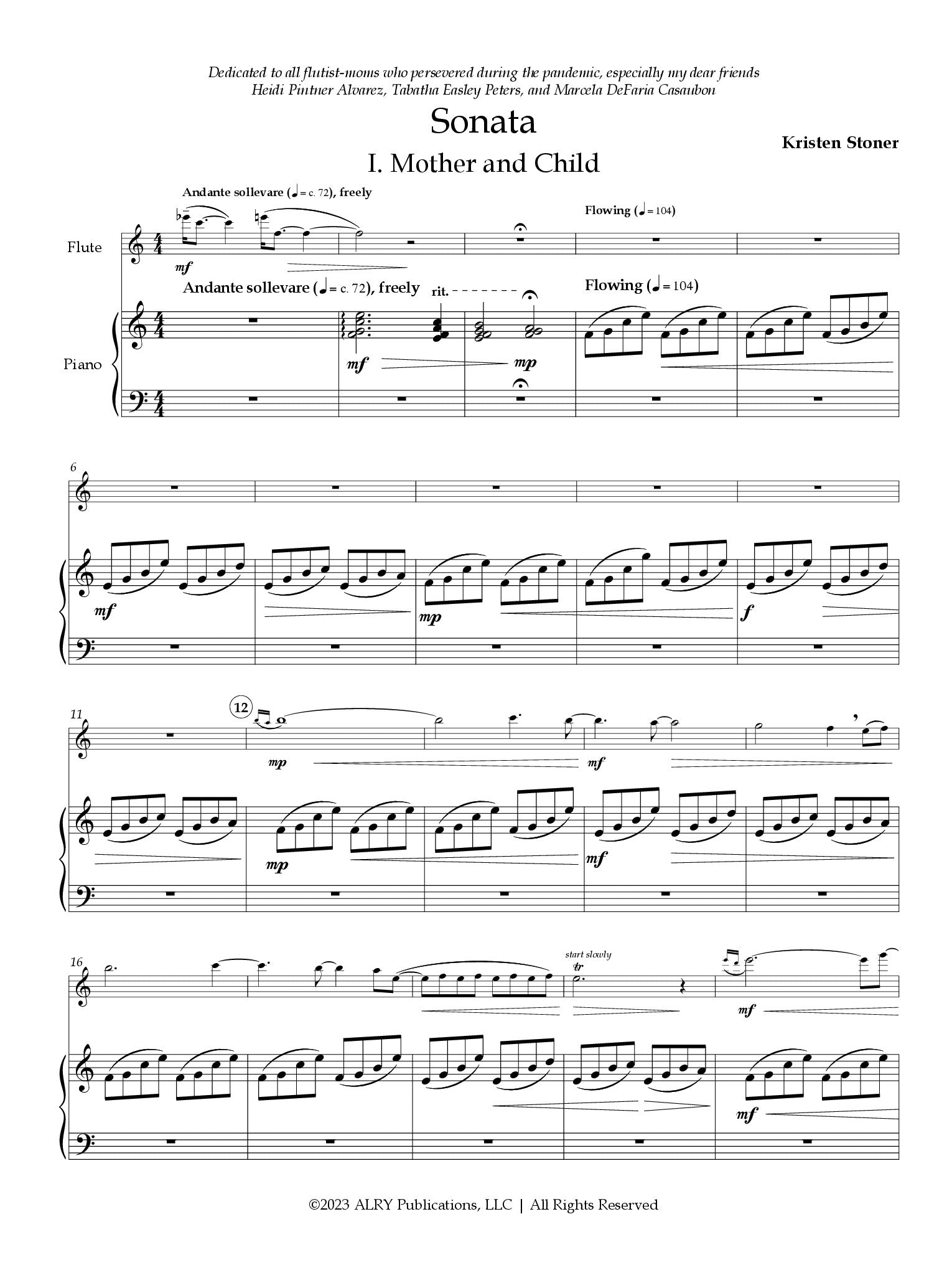 Stoner, K :: Sonata
