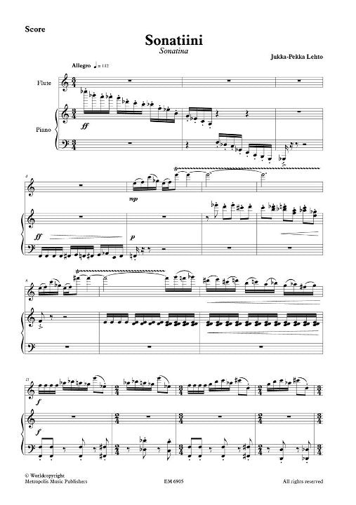 Lehto, J-P :: Sonatiini [Sonatina]