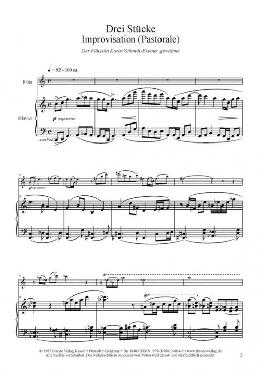 Heller, B :: Drei Stucke