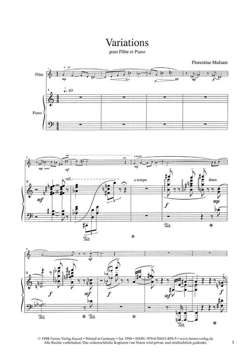 Mulsant, F :: Variations
