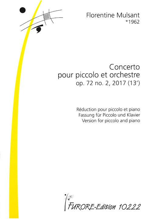 Mulsant, F :: Concerto, op. 72, No. 2
