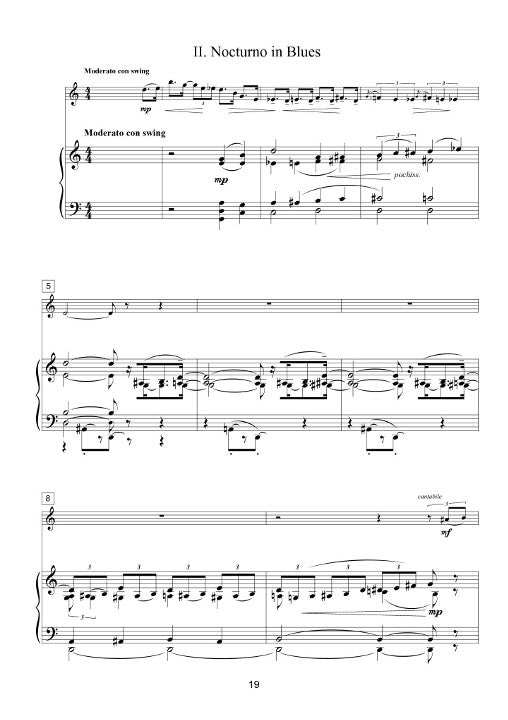 Legido, J :: Tres Bocetos Impresionistas [Three Impressionist Sketches]