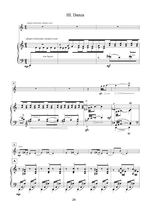 Legido, J :: Tres Bocetos Impresionistas [Three Impressionist Sketches]