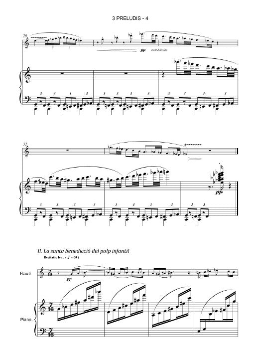 Sussman, H :: 3 Preludes en Miniatura