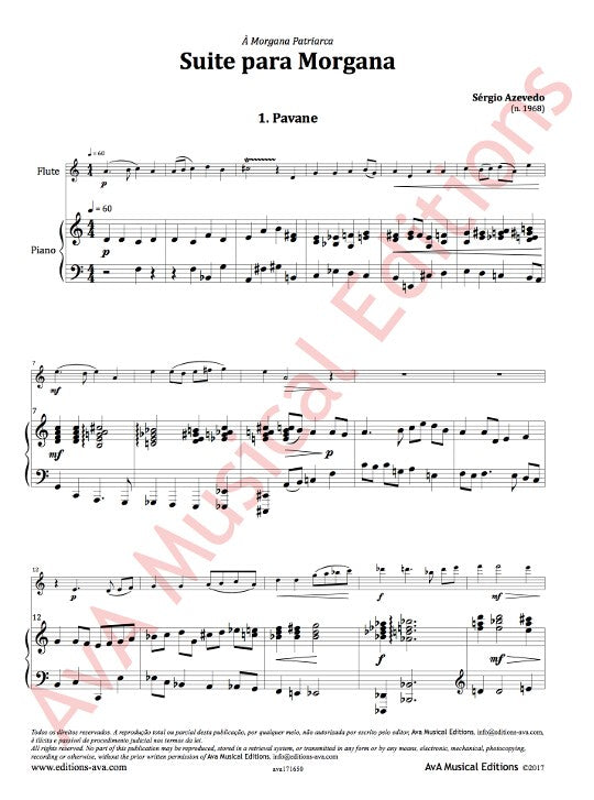 Azevedo, S :: Suite para Morgana