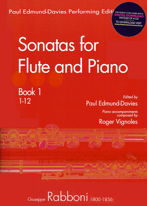Rabboni, G :: Sonatas for Flute and Piano: Book 1 (1-12)
