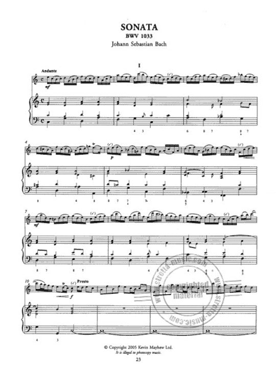 Bach, JS :: Flute Sonatas: Book 3