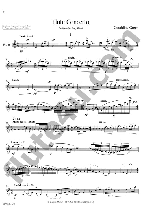 Green, G :: Flute Concerto
