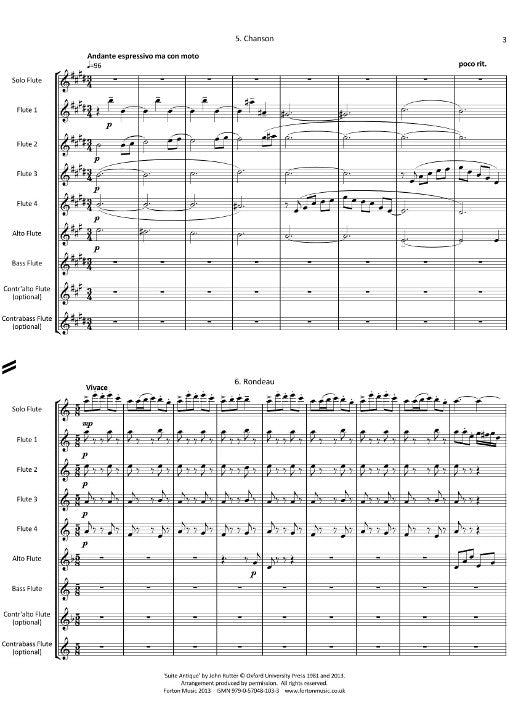 Rutter, J :: Suite Antique