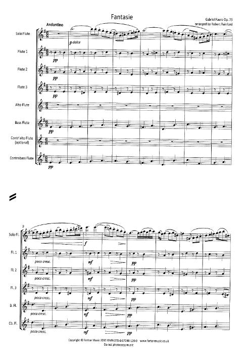 Faure, G :: Fantasie