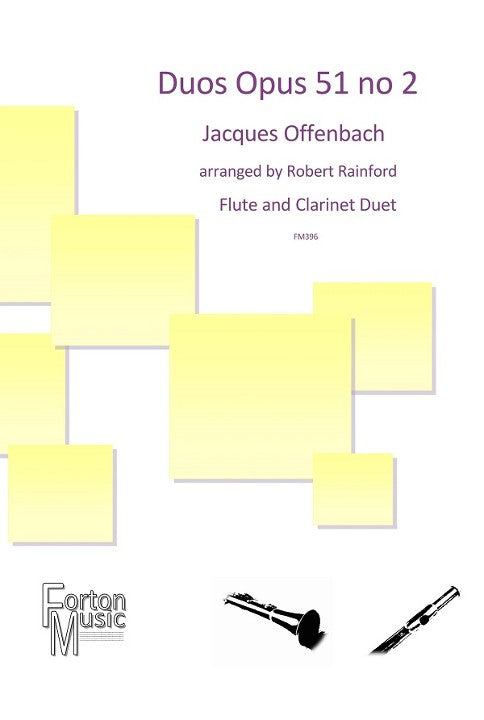 Offenbach, J :: Duos: Opus 51, No. 2