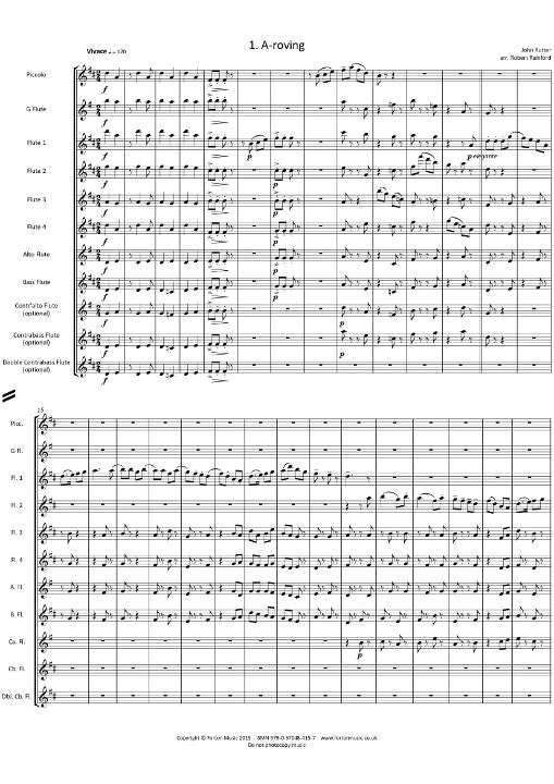 Rutter, J :: Suite on English Folktunes