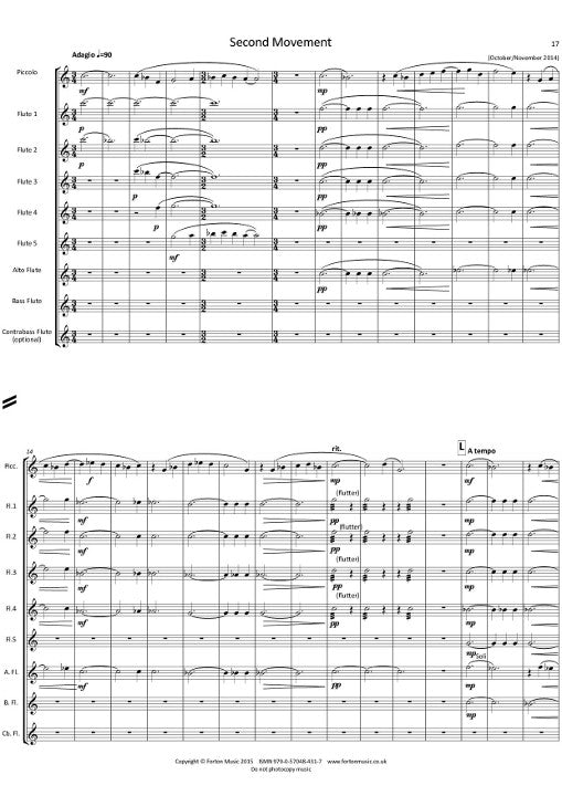 Bridgewater, T :: Sonata for Flutes