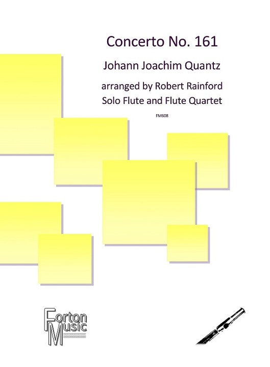 Quantz, JJ :: Concerto No. 161