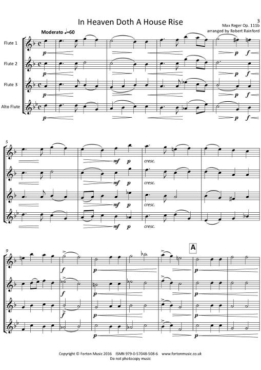 Reger, M :: Three Songs