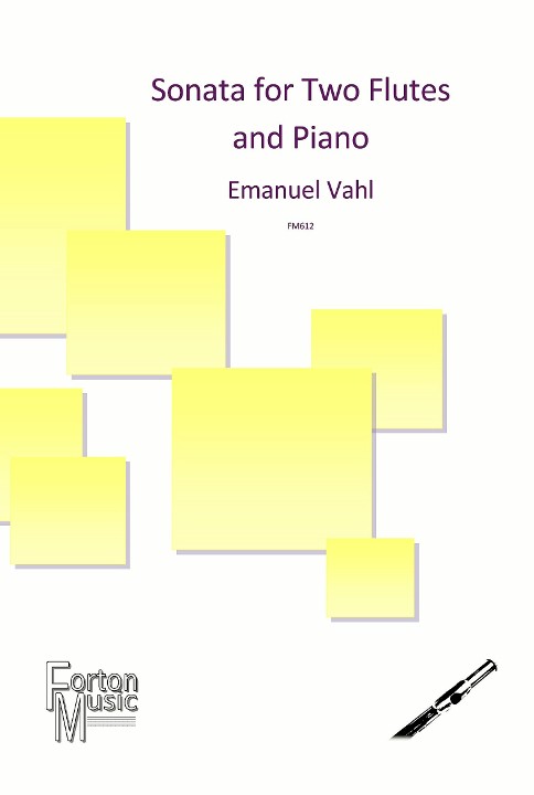 Vahl, E :: Sonata for Two Flutes and Piano