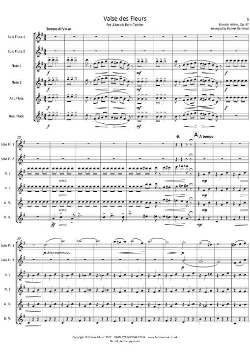 Kohler, E :: Valse des Fleurs