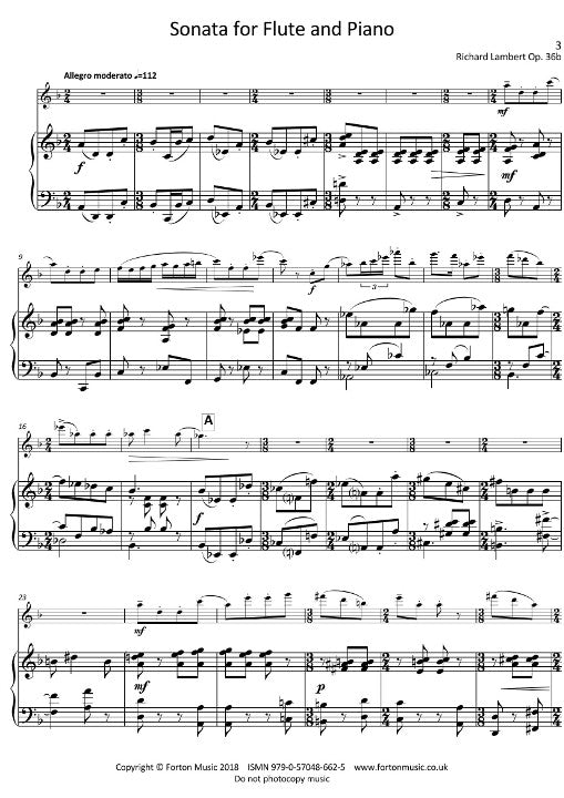 Lambert, R :: Sonata