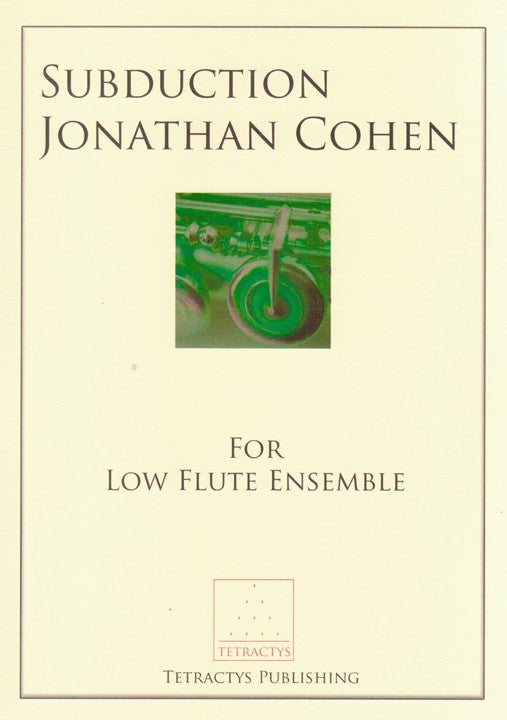 Cohen, J :: Subduction