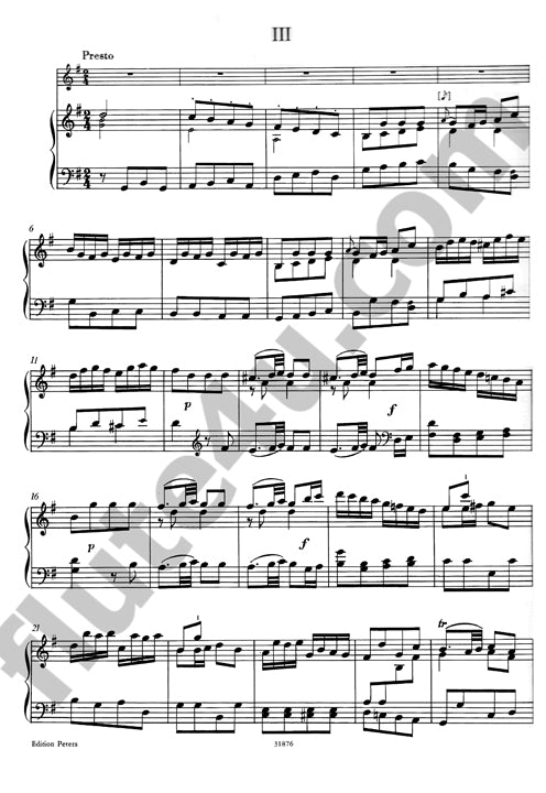 Quantz, JJ :: Konzert G-Dur QV 5:174 [Concerto in G major QV 5:174]