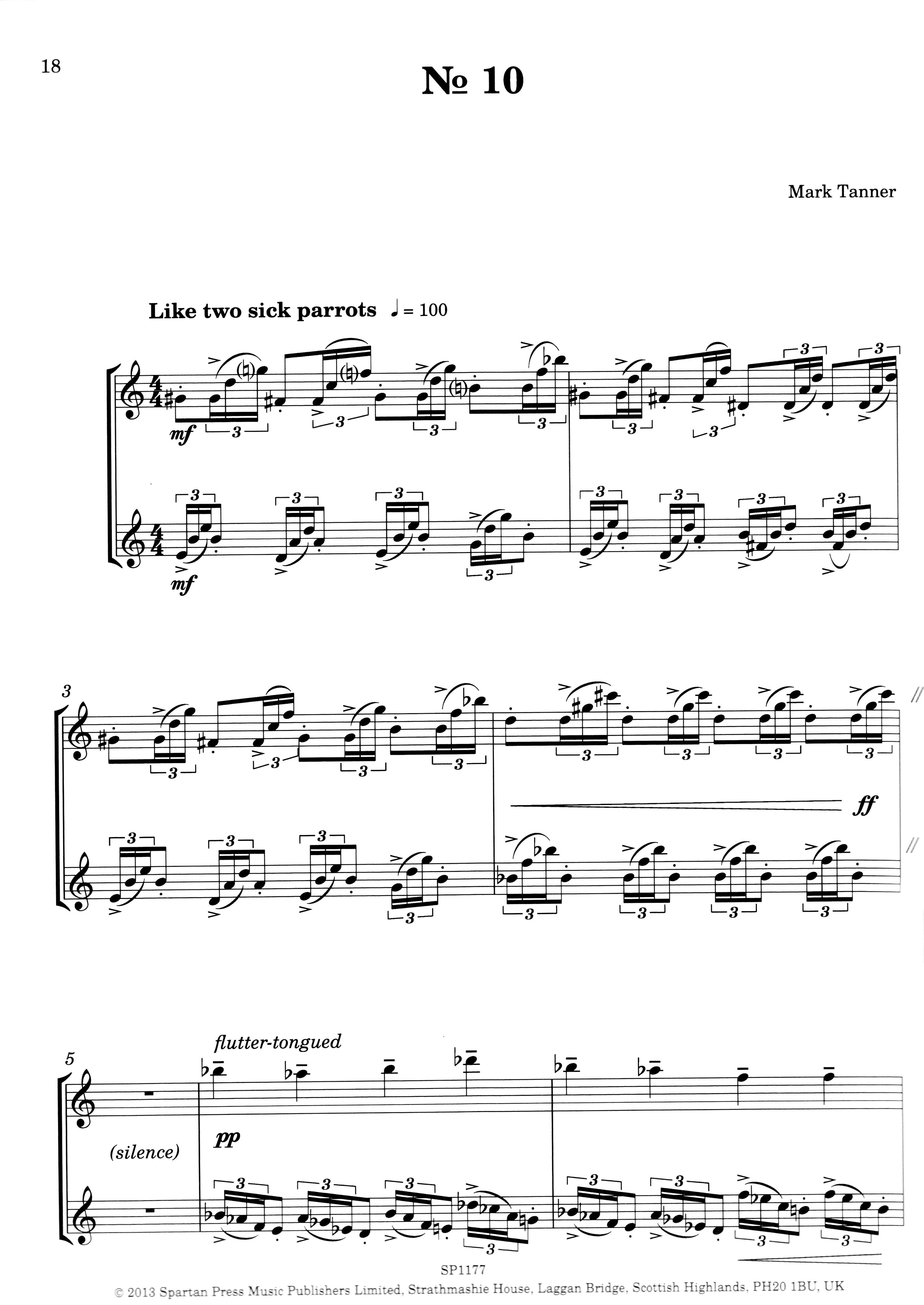 Tanner, M :: Flute Friction, Vol. 3