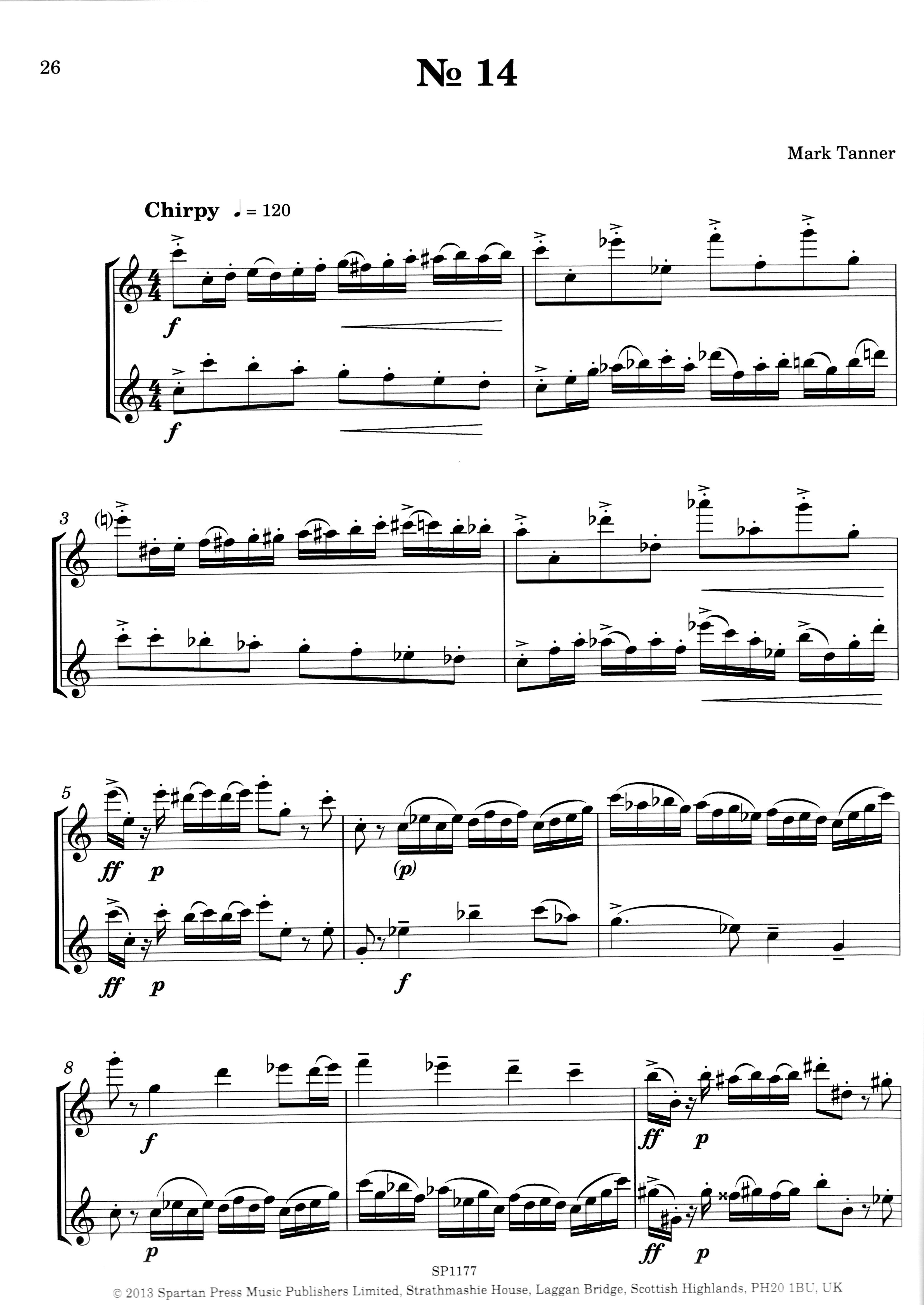 Tanner, M :: Flute Friction, Vol. 3
