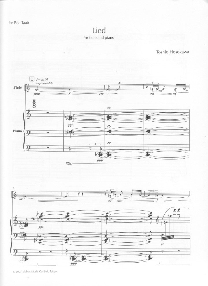 Hosokawa, T :: Lied [Song]