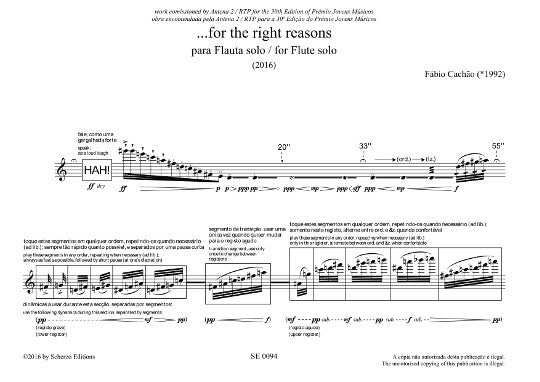 Cachao, F :: ...for the right reasons