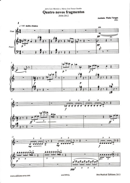 Vargas, AP :: Quatro Novos Fragmentos [Four New Fragments]
