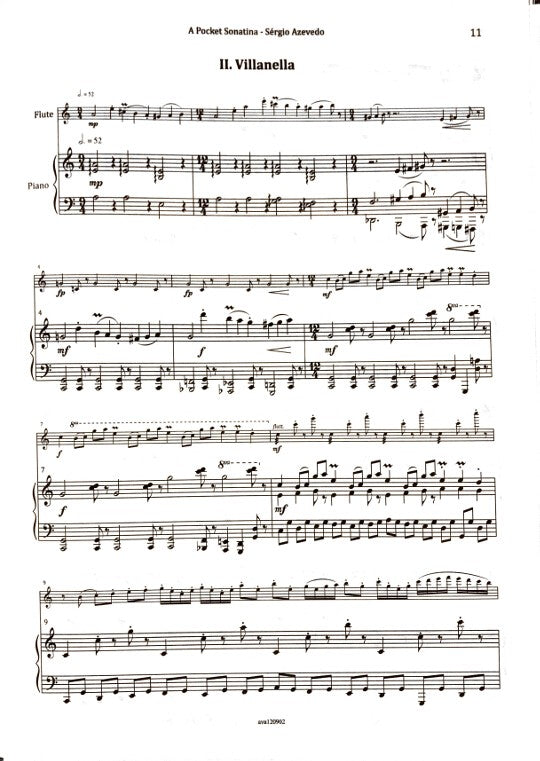 Azevedo, S :: A Pocket Sonatina