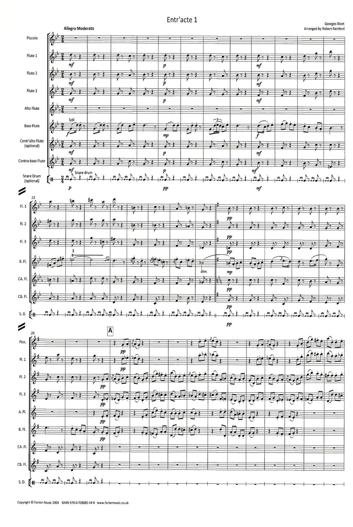 Bizet, G :: Entr'actes from Carmen