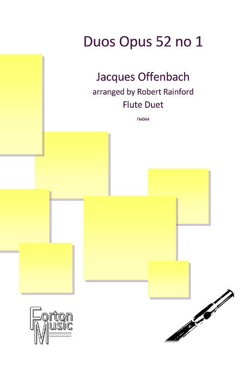 Offenbach, J :: Duos: Opus 52, No. 1