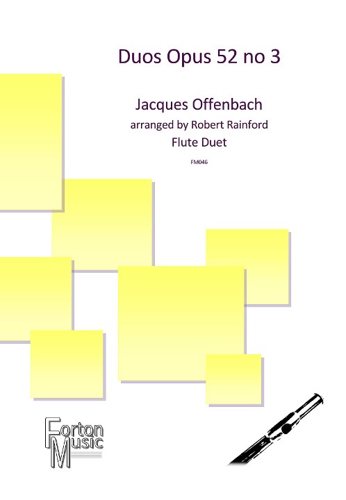 Offenbach, J :: Duos: Opus 52, No. 3