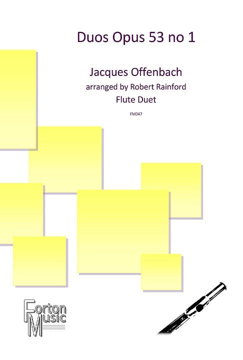 Offenbach, J :: Duos: Opus 53, No. 1