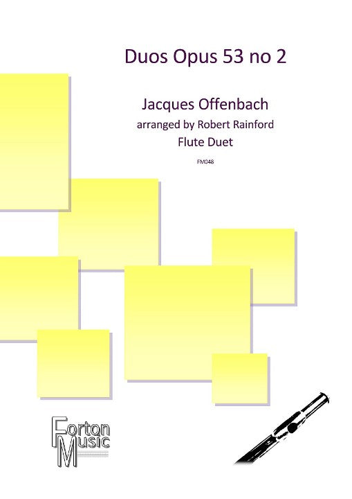 Offenbach, J :: Duos: Opus 53, No. 2