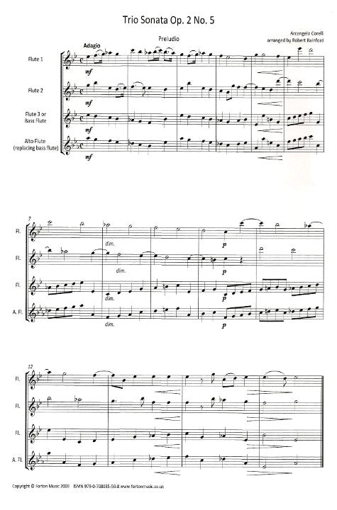 Corelli, A :: Trio Sonatas: Opus 2, No. 5-8