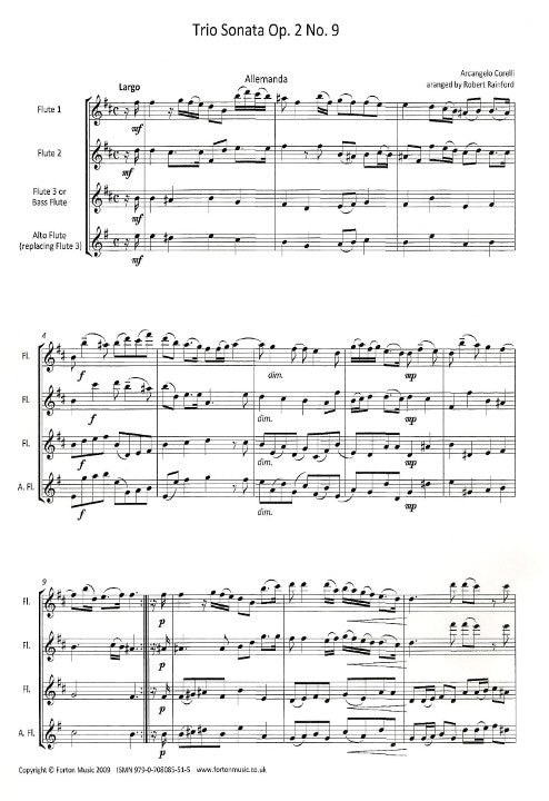 Corelli, A :: Trio Sonatas: Opus 2, No. 9-12