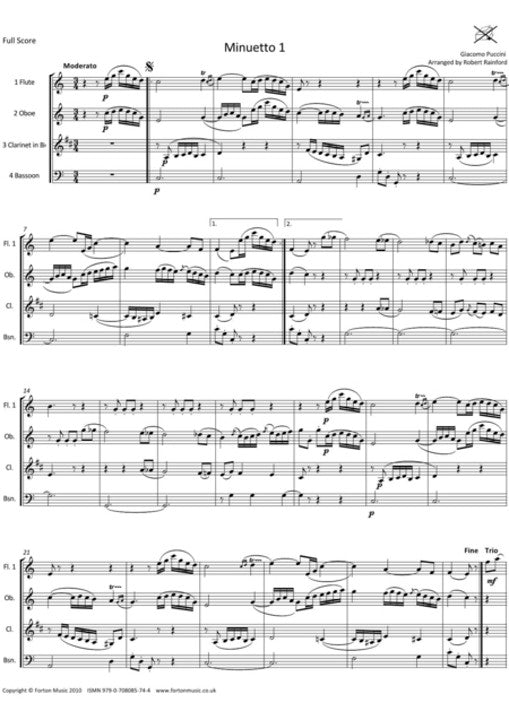 Puccini, G :: Three Minuets