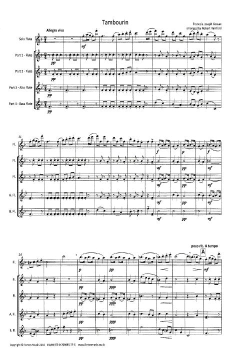 Gossec, FJ :: Tambourin