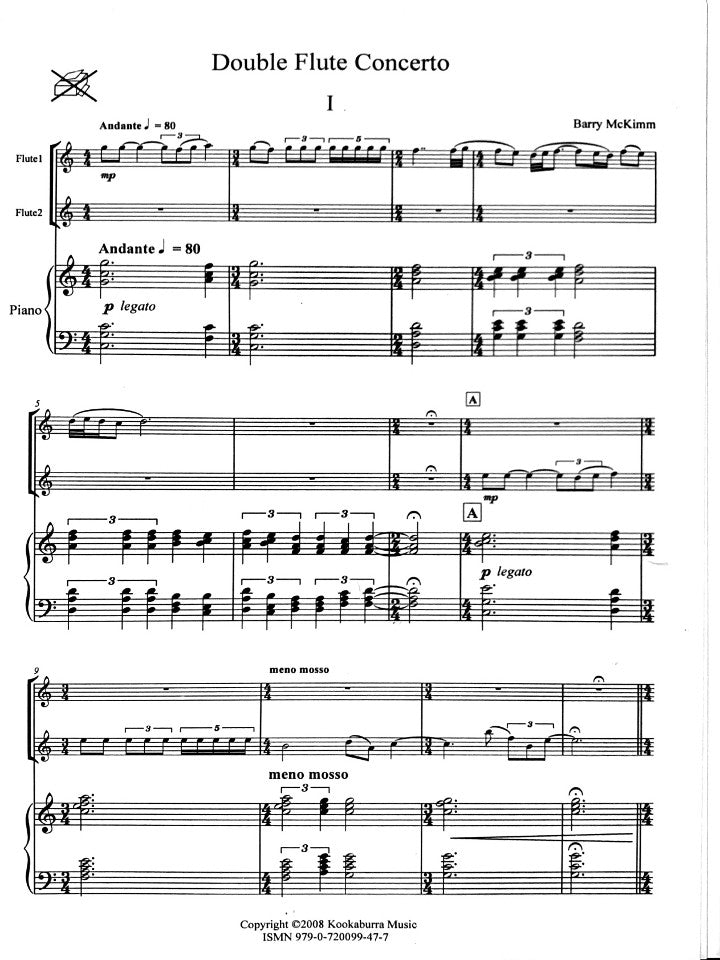 McKimm, B :: Double Flute Concerto