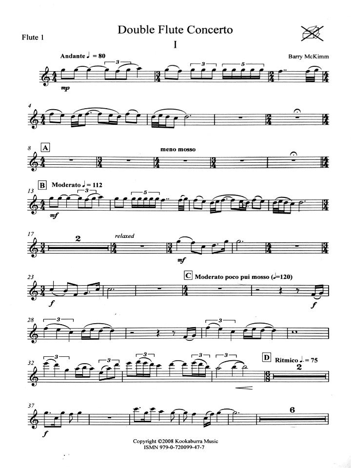 McKimm, B :: Double Flute Concerto