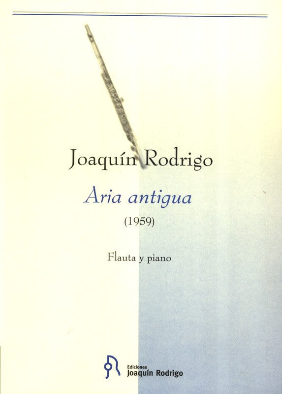 Rodrigo, J :: Aria antigua
