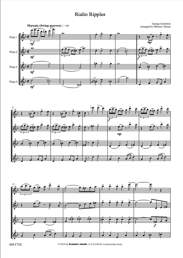 Gershwin, G :: Rialto Ripples