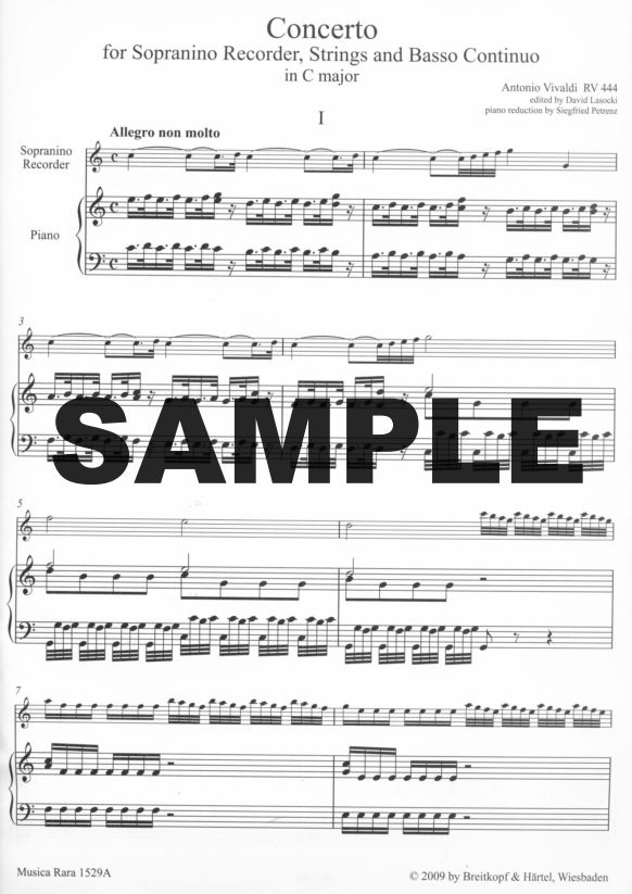 Vivaldi, A :: Concerto in C Major, RV 444