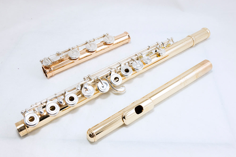 Powell - 18k Rose Gold Handmade Custom Flute (New)
