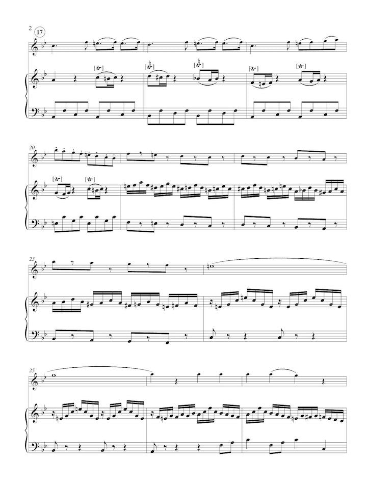 Bologne, J :: Sonata No. 1 in B-flat Major, Op. 1a