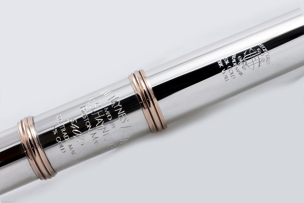 Haynes Flute 5% Gold Alloy Drawn Toneholes