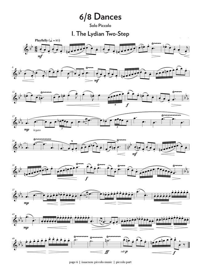 Isaacson, M :: Piccolo Music