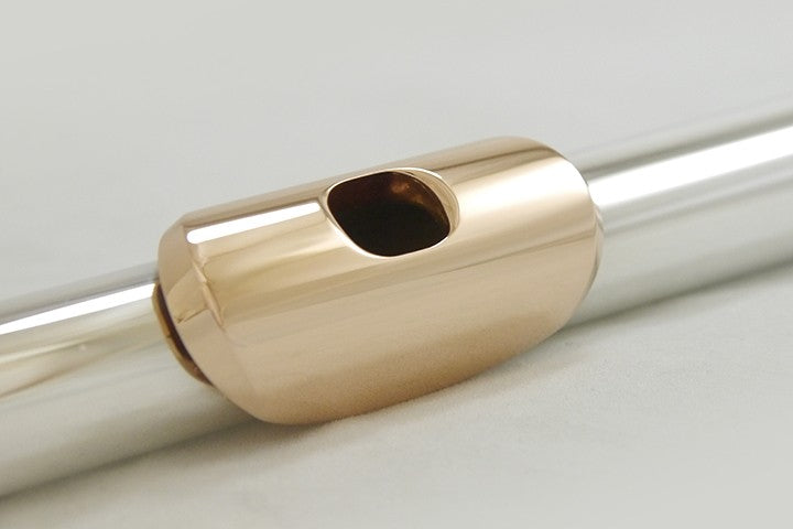 Mancke Flute Headjoint - Sterling Silver/14k Lip and Riser